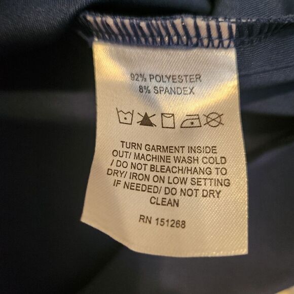 Nicole Miller Sport Scuba Animal Print Striped Sleeve Crewneck Sweatshirt 1X - Picture 4 of 5